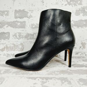 New Steven Liziey Faux Leather Stiletto Heel Ankle Boots M676